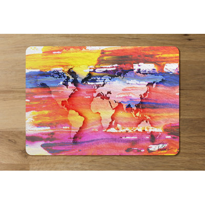 Hiren Polyester-Coated Hardboard Rectangle Placemat