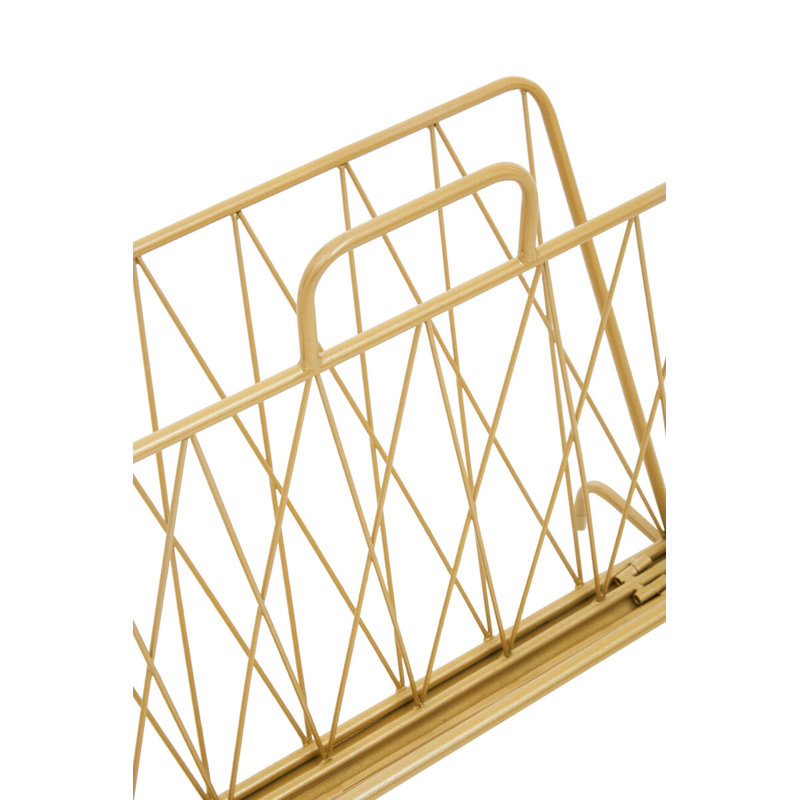 Alfons Metal Free Standing Magazine Rack