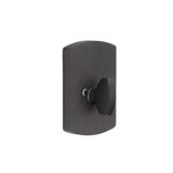 Sandcast #4 Single Sided Deadbolt Flat Black Bronze Finish