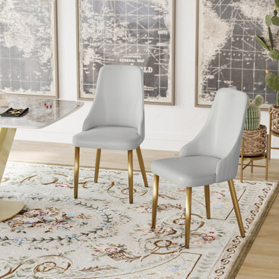 Upholstered Dining Chairs Set of 2