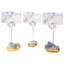 Gemstone Place Card Holders Geode Stones Table Number Holders Blue Celestite Crystal Quartz, Set Of 12