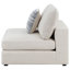 Chaise rembourrée sans accoudoirs avec coussins Duncan-602478060