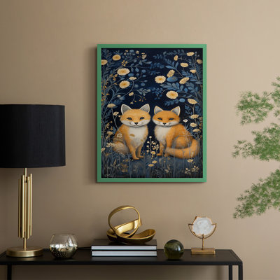 ANIMALS Series CDL XXXIV, reproduction encadrée - bois massif