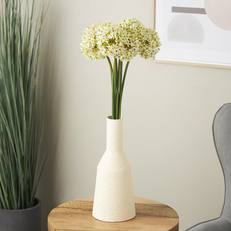 Cole And Grey Polyester Tall Allium Artificial Flower Stem