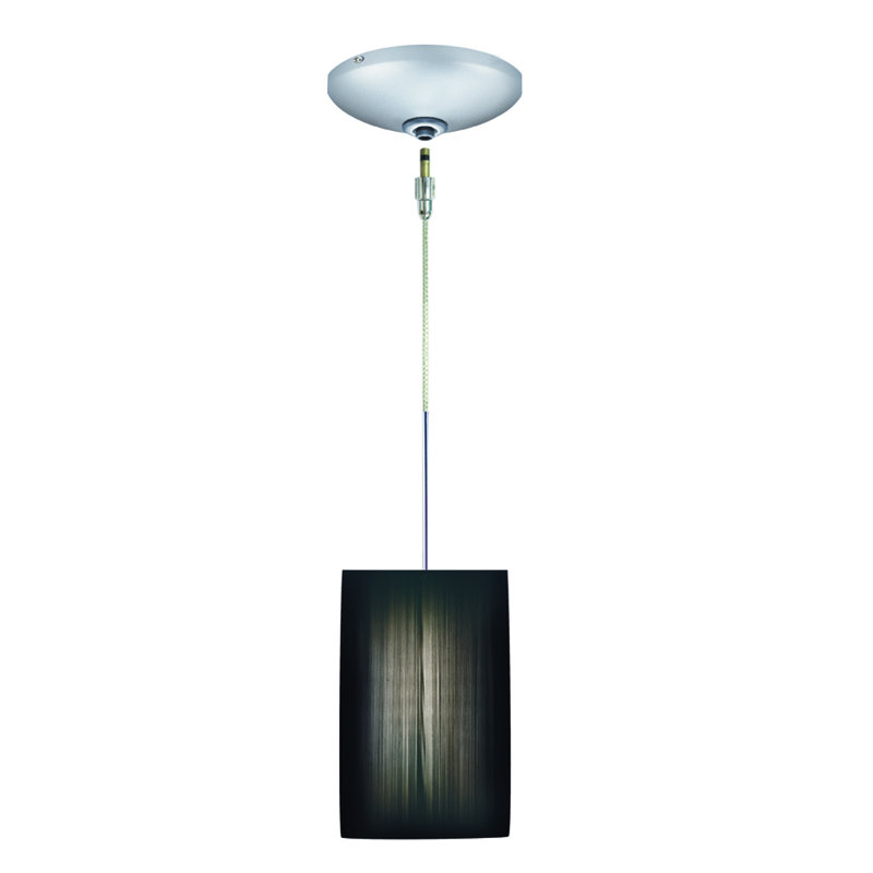 Ensemble de rail d’éclairage 1 lumières Tao, Noir, Chrome