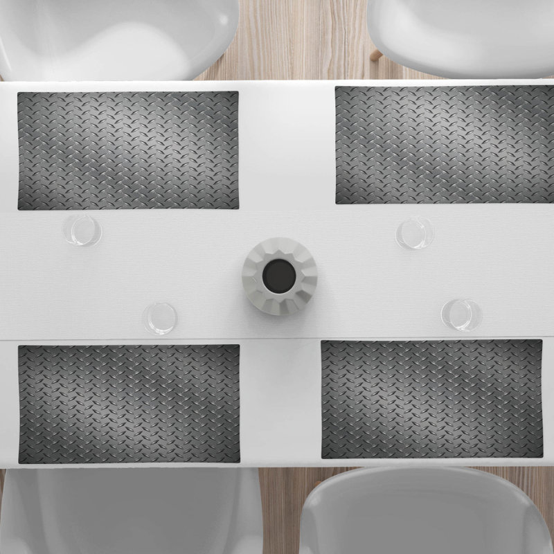 Polyester Geometric Rectangle Placemat