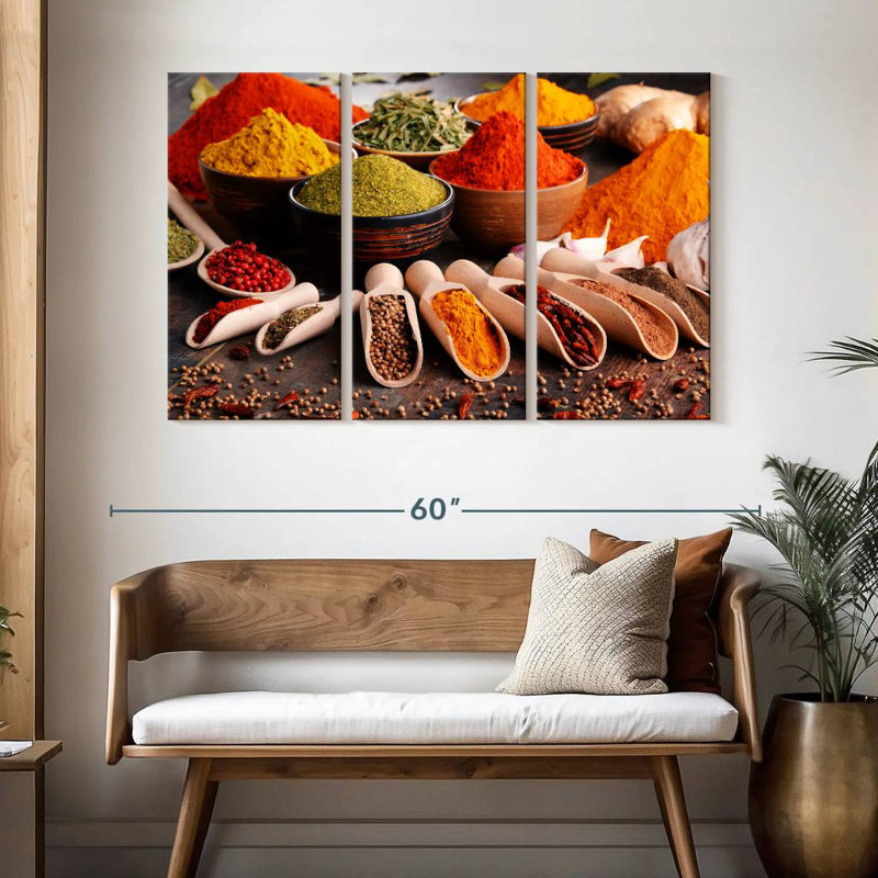 Yarlin Spices And Herbs, 32" H x 50" W