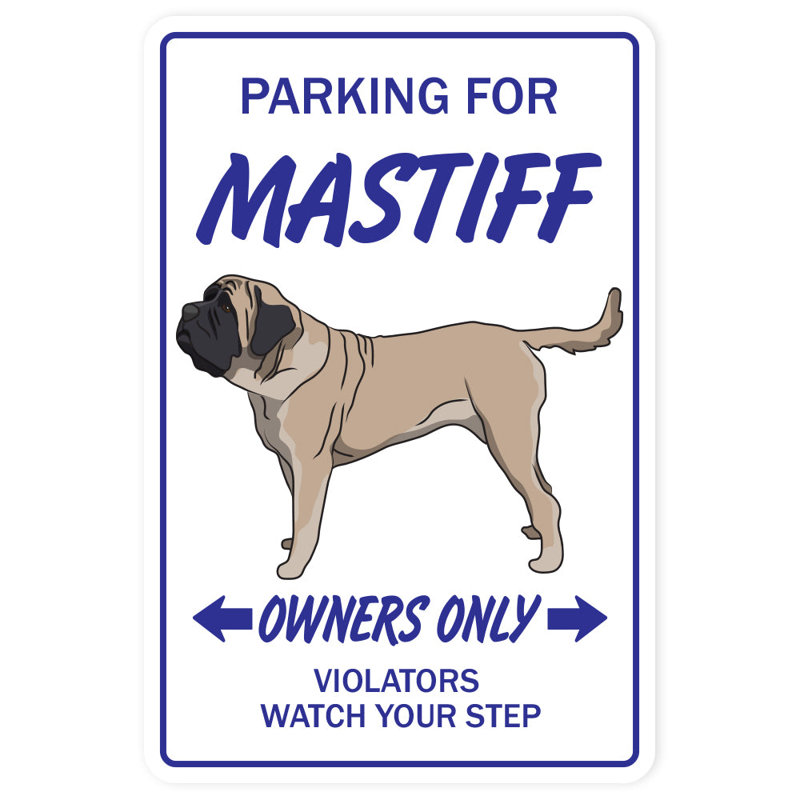 Mastiff décalcomanie pour animaux de compagnie