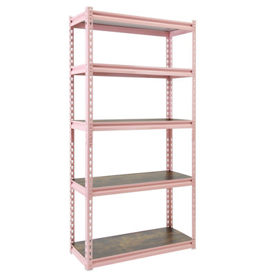 Omere Iron Height -Adjustable Shelving Unit