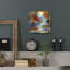  «Circles Abstract 4» par Rey Klimt, art mural en métal-60720579