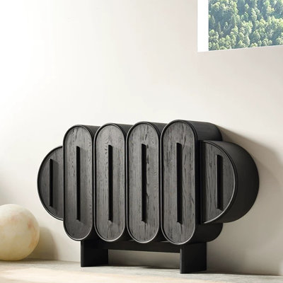 Buffet simple de style nordique moderne
