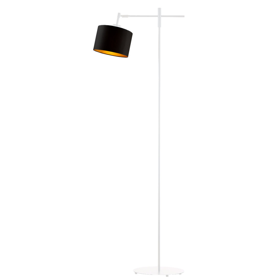 Anniemae 145cm Matte Swing Arm Floor Lamp