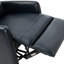 Fauteuil inclinable manuel pivotant en cuir végétalien de 26,4 po Phedra-720832657