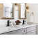Freestanding Single-handle Bathroom Faucet with Drain Assembly
