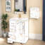 Meuble-lavabo moderne (avec meuble-lavabo et lavabo) avec rangement, meuble-lavabo en bois et panneau de fibres à densité moyenne de 24 pouces