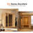 3-Person Indoor FAR Infrared Sauna with Bluetooth Speakers, Fast Heating Carbon Panels