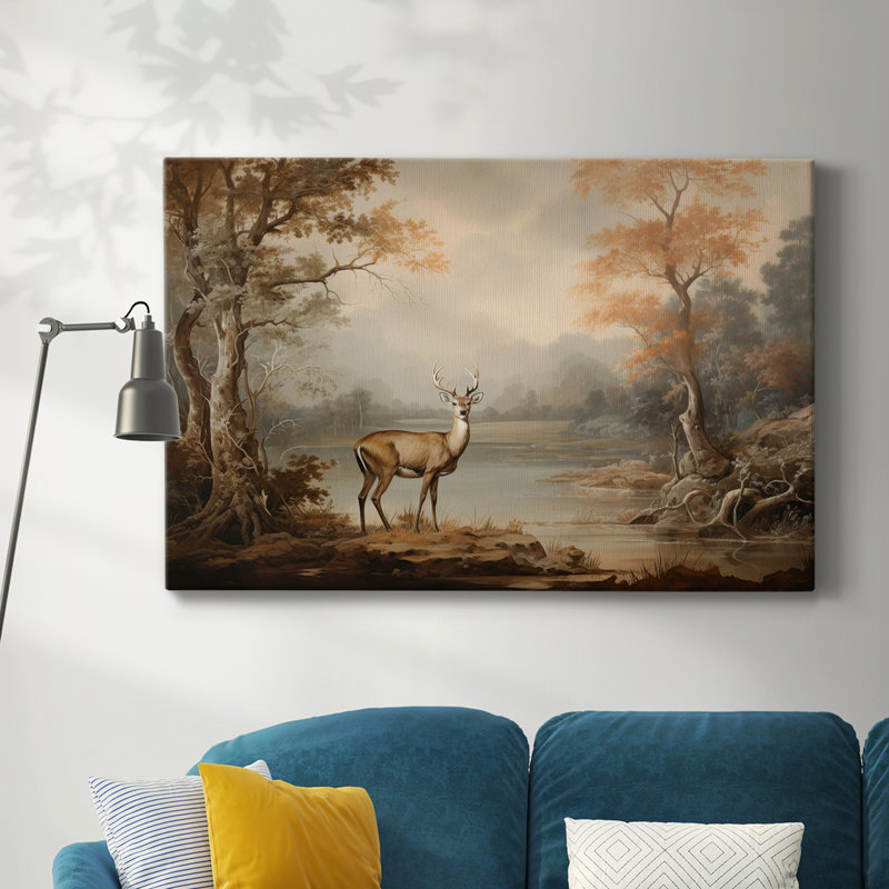 Animaux, série paysage CCLX, H 18 po x l 27 po