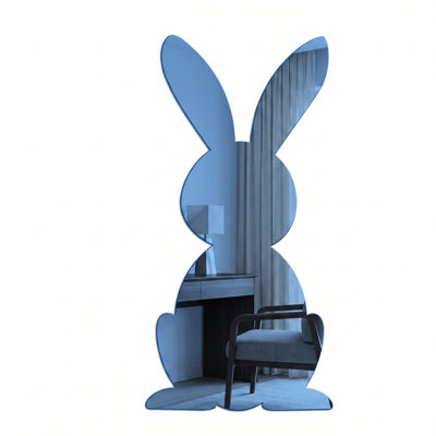 Whimsical Bunny Accent Mirror