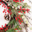 Couronne hivernale artificielle 26 "de Noël