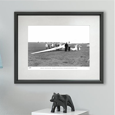Great Hucklow, World Gliding Championships 1954 - Single Picture Frame Print