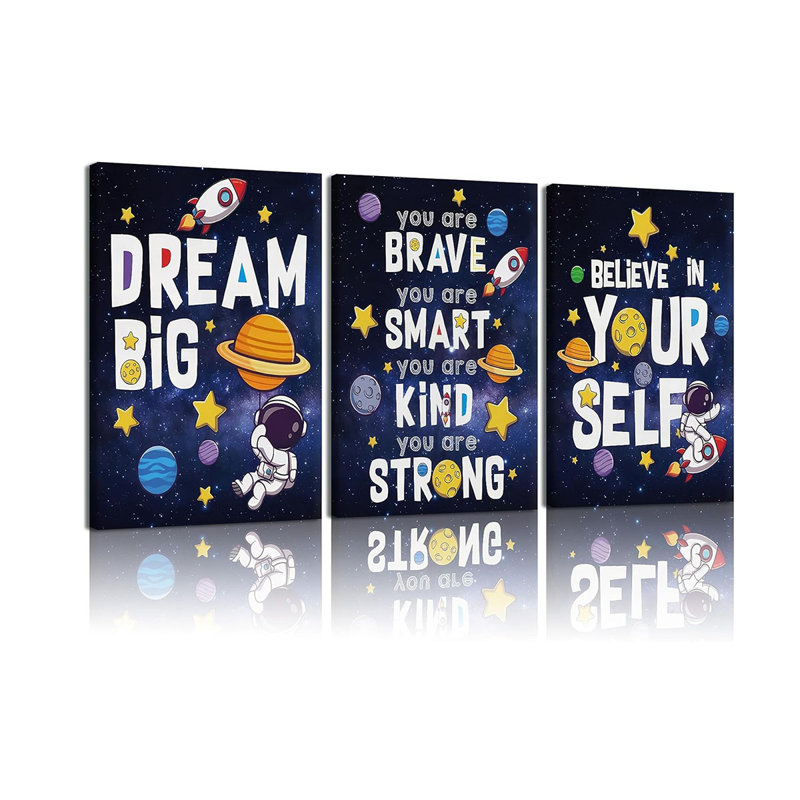 3 Piece Wrapped Canvas Print