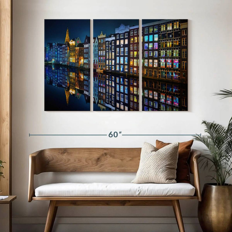 Amsterdam Mirror, 32" H x 50" W
