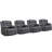 37.1" Wide Modern And Super Soft Overstuffed Power Standard Recliner With Padded Armrest(Set of 4)-109259455