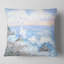 Blue Watercolor Waters - Oreiller imprimé Sea & Shore-30141079-30141082