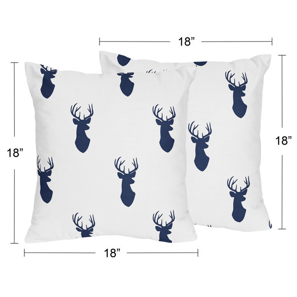  MONDAY MOOSE Throw Pillow Inserts, Set of 4 White Soft