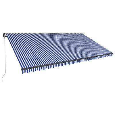 Dakota Fields 6 cm W x 3 cm D Polyester Retractable Patio Awning