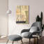  «Gold Standard 4» par Michael Willett, art mural en verre acrylique, 24 po x 36 po-2103524041