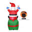 Coffret cadeau père Noël gonflable