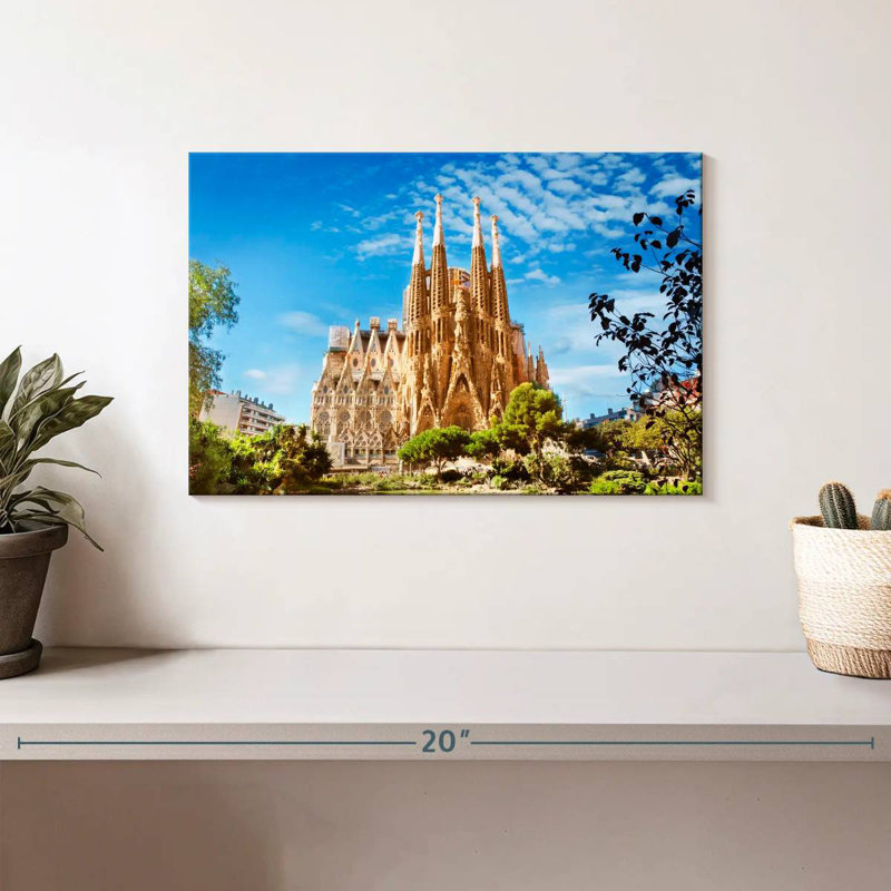 Église R camion Sagrada Familia, H 8 po x l 12 po