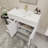 42" Single Bathroom Vanity Set with Drawers and Doors-70381351