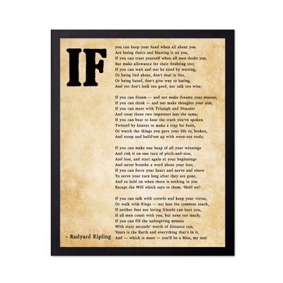 IF Poem No1