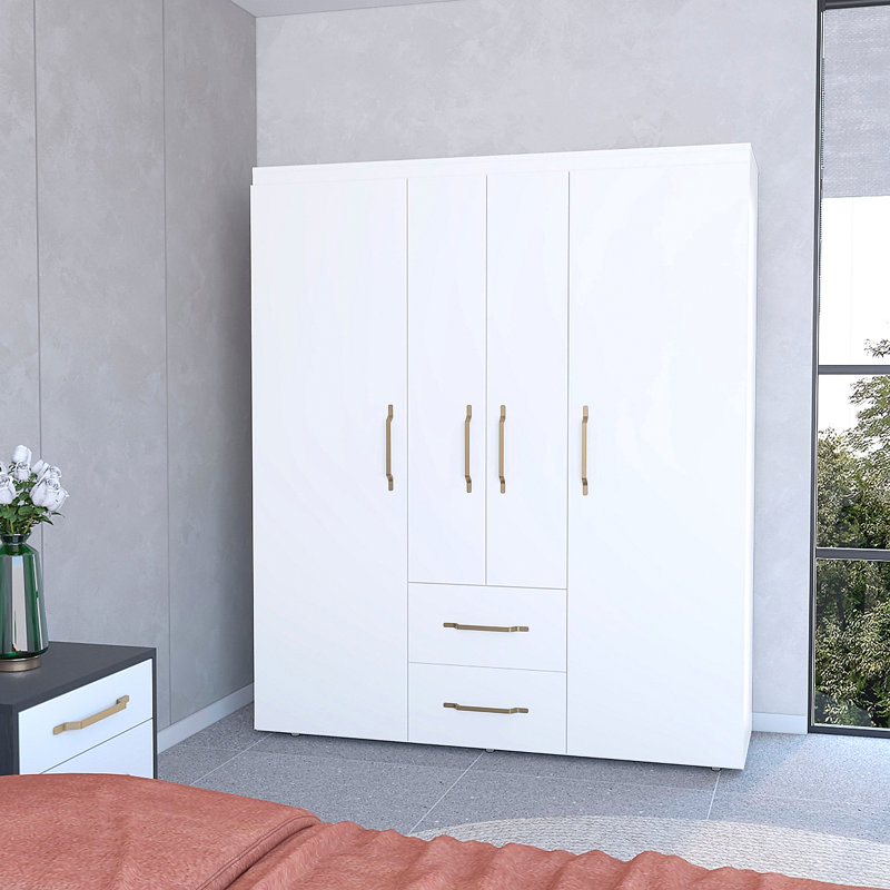 Armoire tout-en-un à 2 portes