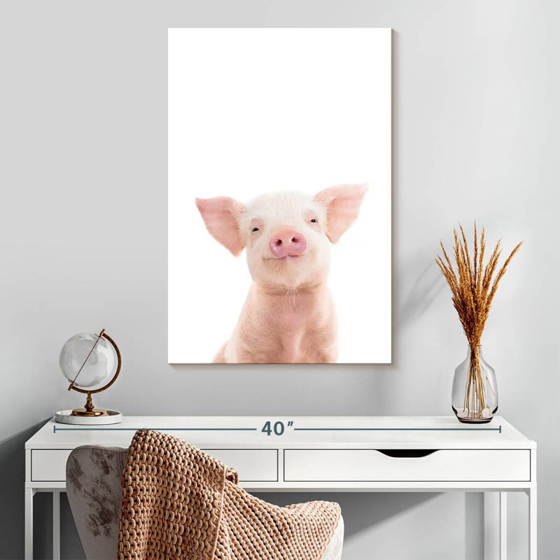 Bébé porcelet, H 30 po x l 20 po