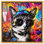 Élégant motif de graffiti sur toile, art graffiti par Art Remedy