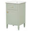 Meuble-lavabo autoportant de 20 po Sage Green-855892864