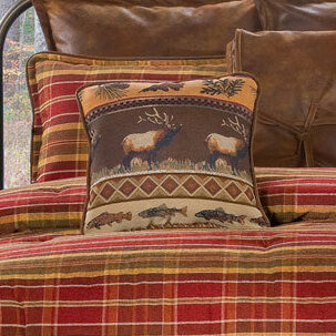 Montana Morning Reversible Throw Pillow