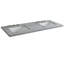 Plateau de meuble-lavabo double 61 "avec lavabo-52547065