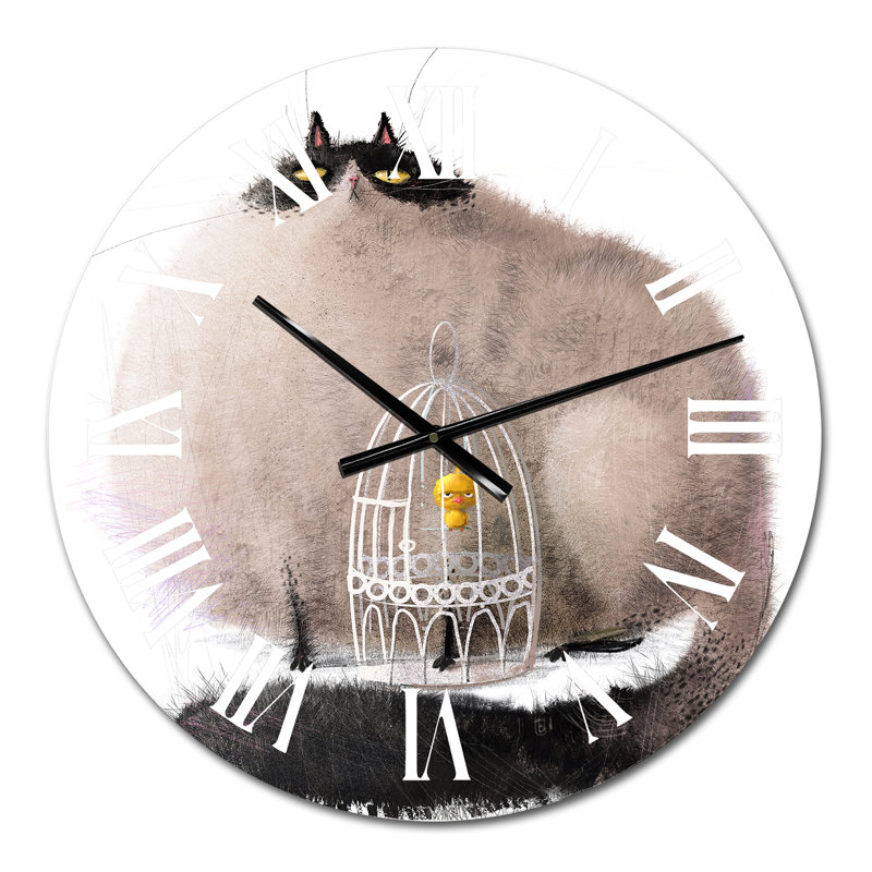 Horloge murale surdimensionnée Momina, Petit
