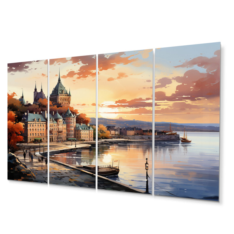 Traditional Cities & Countries Wall Decor on Metal