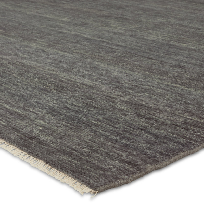 Handmade Wool Area Rug, Rectangle 6' x 9'