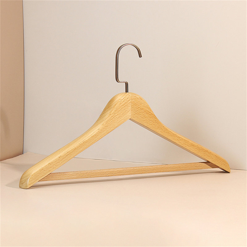 Cintres de costume en bois massif - Conception à larges épaules pour un usage domestique, 30