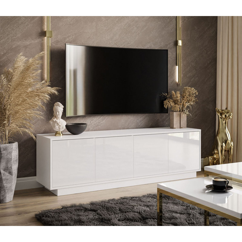 Matthaeus Unfinished TV Stand for TVs up to 65