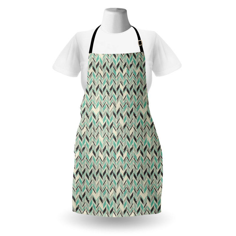 Chevron Bib Apron