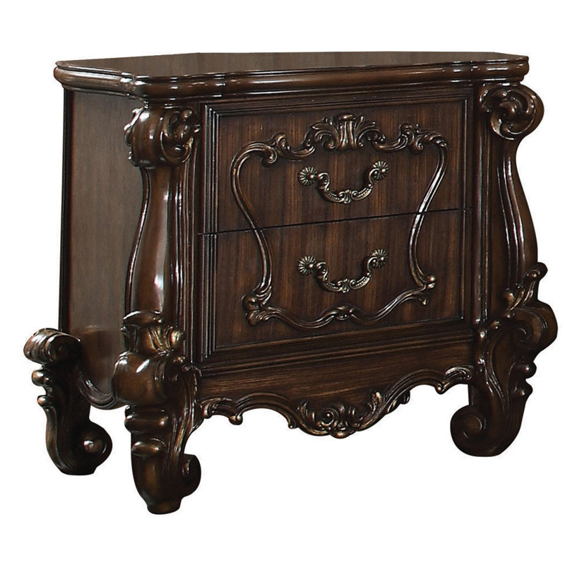 35'' W Solid Wood Nightstand