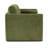 Lea 90.5" Sofa in Distressed Green Velvet