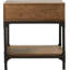 Table de bout avec rangement vitela